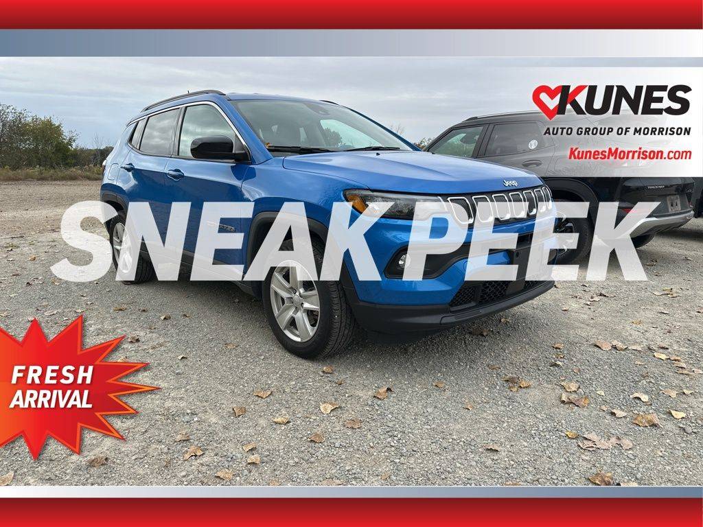 2022 Jeep Compass Latitude — SUV — 39,568 mi — Morrison, IL