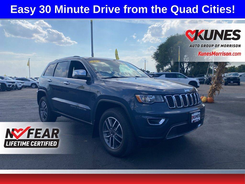 2021 Jeep Grand Cherokee WK Limited — SUV — 40,996 mi — Morrison, IL