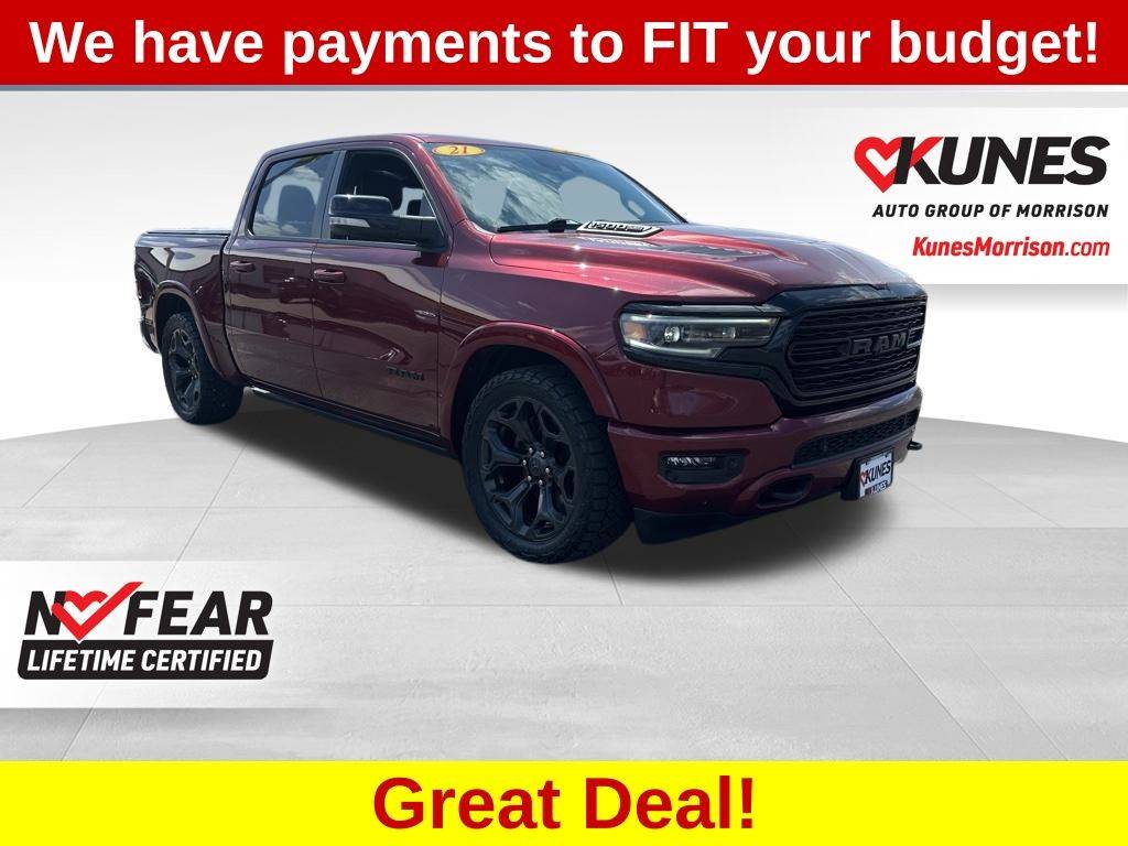 2021 Ram 1500 Limited — Pickup Truck — 72,414 mi — Morrison, IL