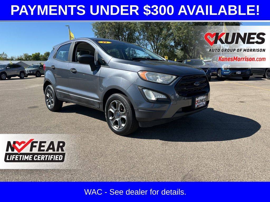 2019 Ford EcoSport S — SUV — 52,966 mi — Morrison, IL