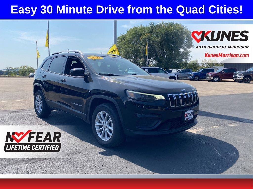 2021 Jeep Cherokee Latitude — SUV — 61,741 mi — Morrison, IL