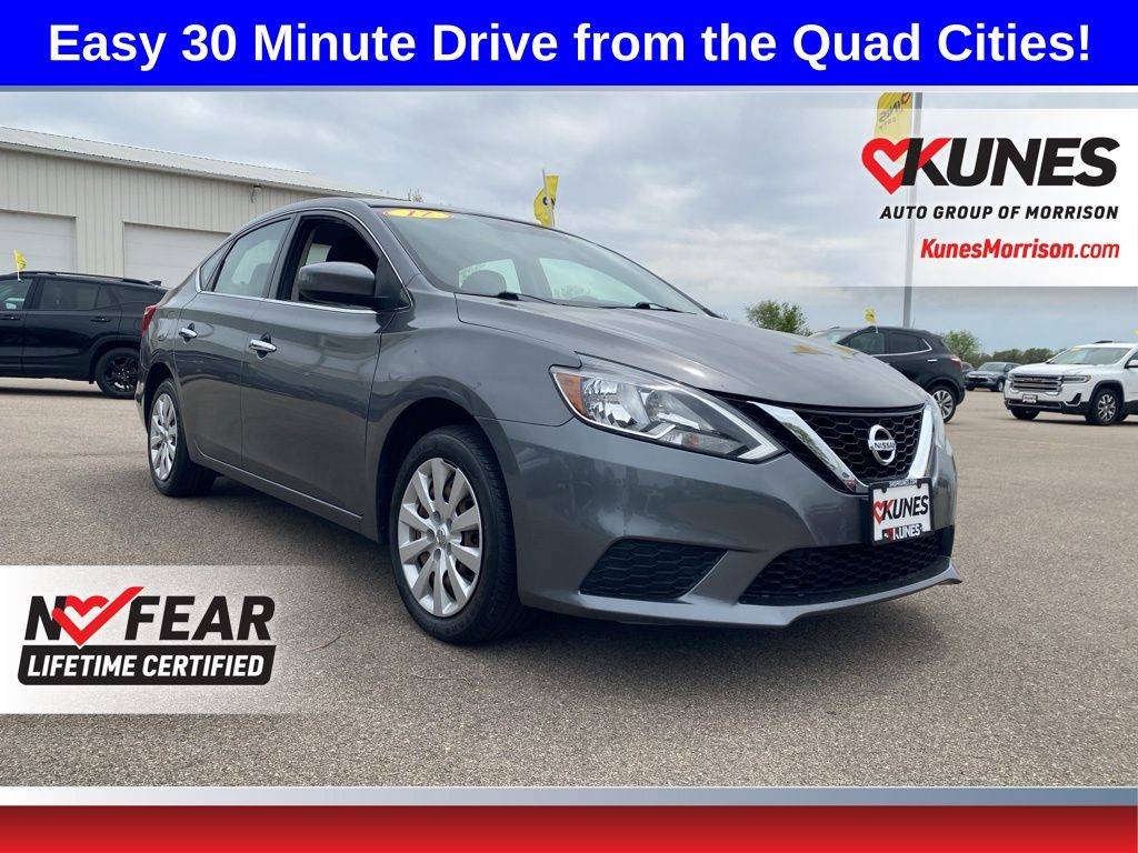 2017 Nissan Sentra SV — Sedan — 94,586 mi — Morrison, IL