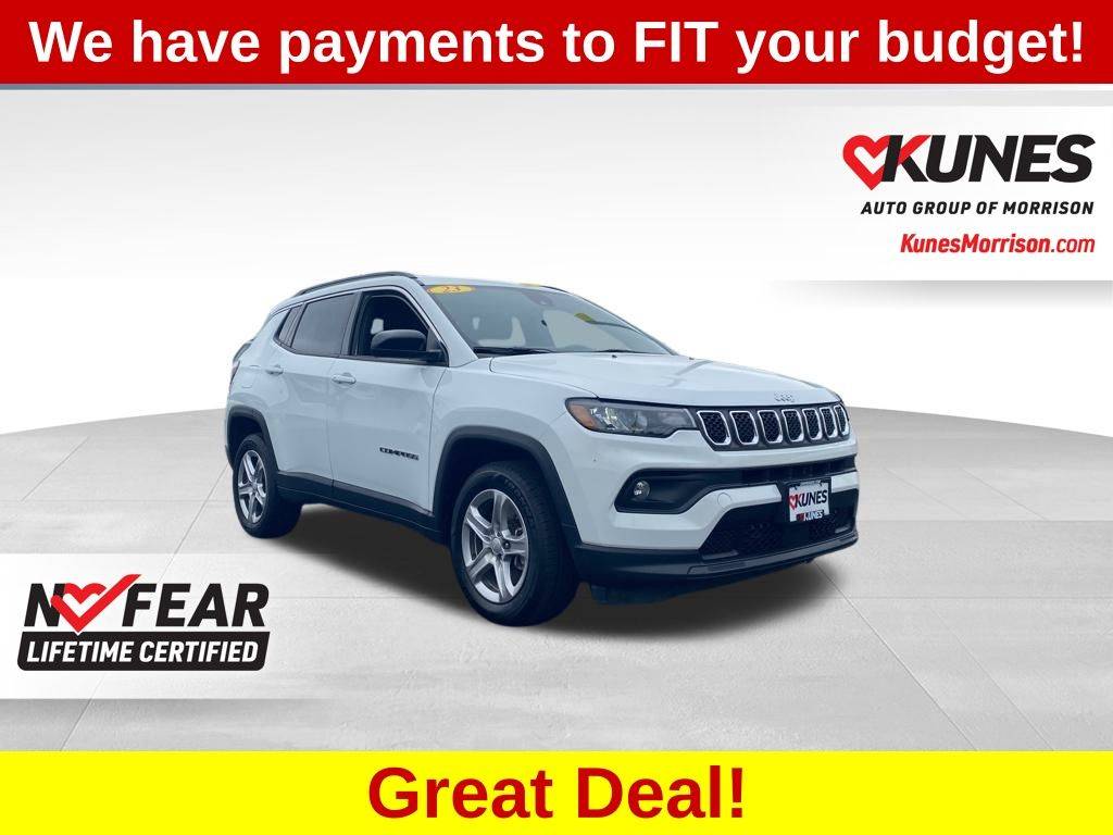 2023 Jeep Compass Latitude — SUV — 59,173 mi — Morrison, IL