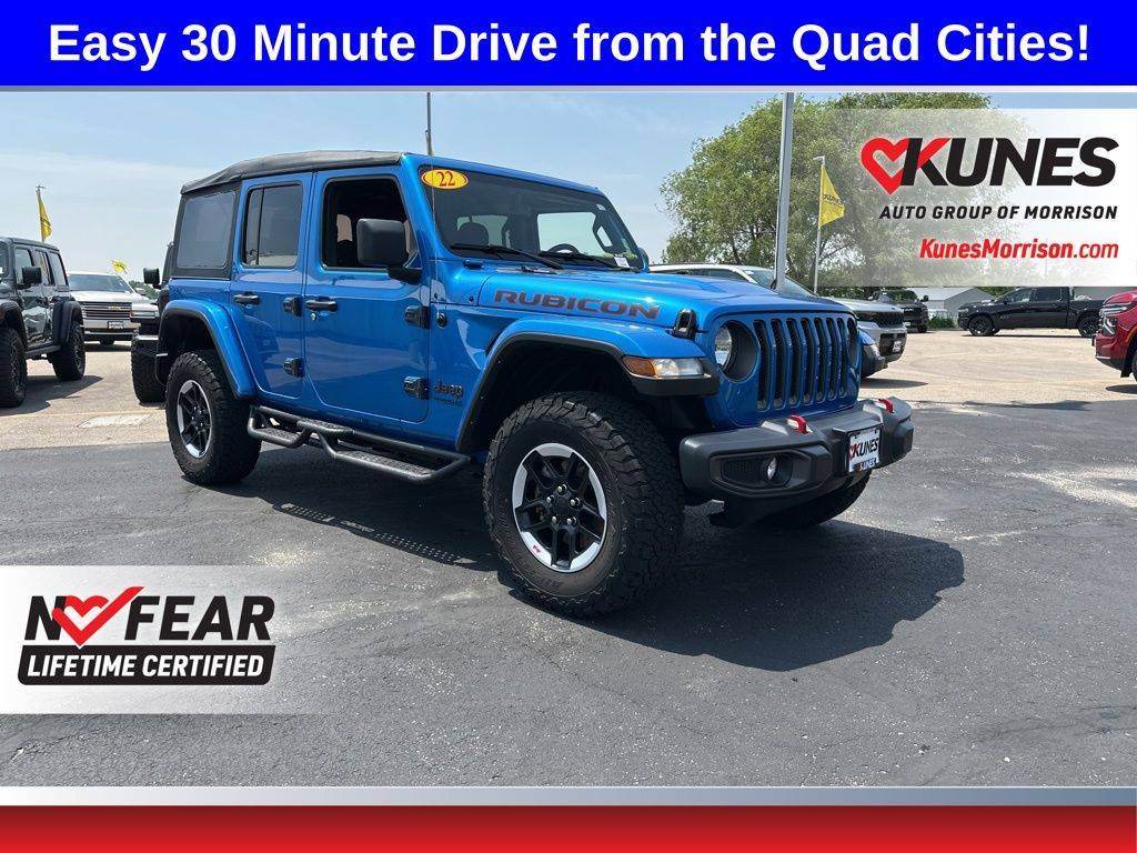 2022 Jeep Wrangler Rubicon — SUV — 54,356 mi — Morrison, IL