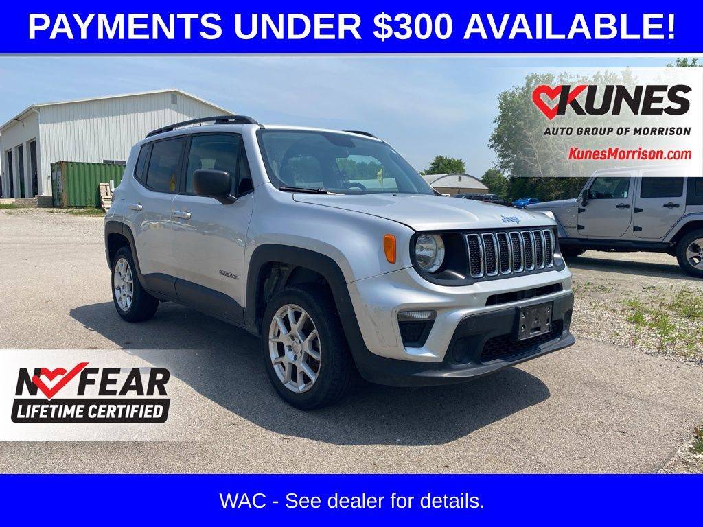 2020 Jeep Renegade Sport — SUV — 72,684 mi — Morrison, IL