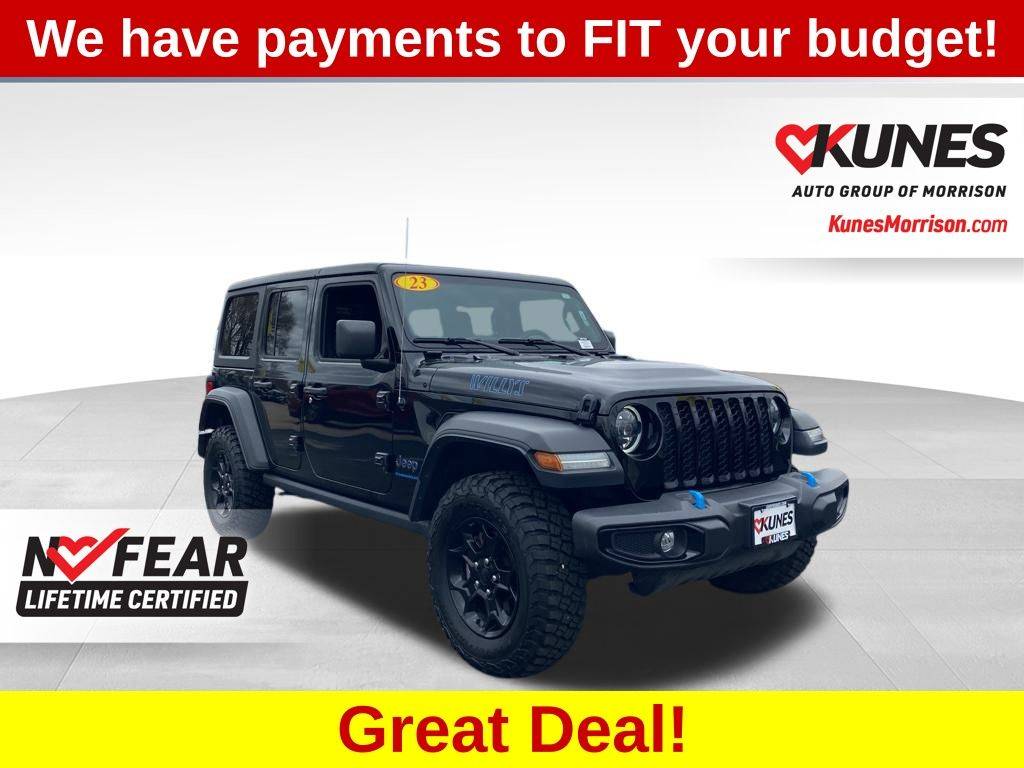 2023 Jeep Wrangler 4xe — SUV — 43,802 mi — Morrison, IL