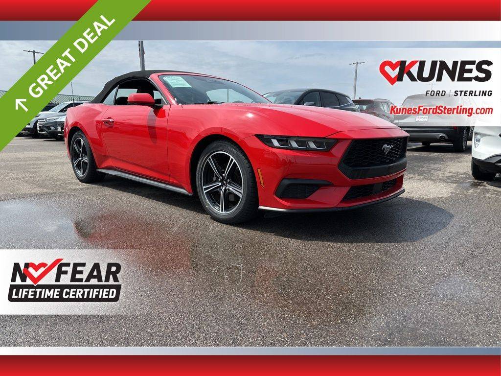 2024 Ford Mustang EcoBoost Premium — Convertible — 22,016 mi — Sterling, IL