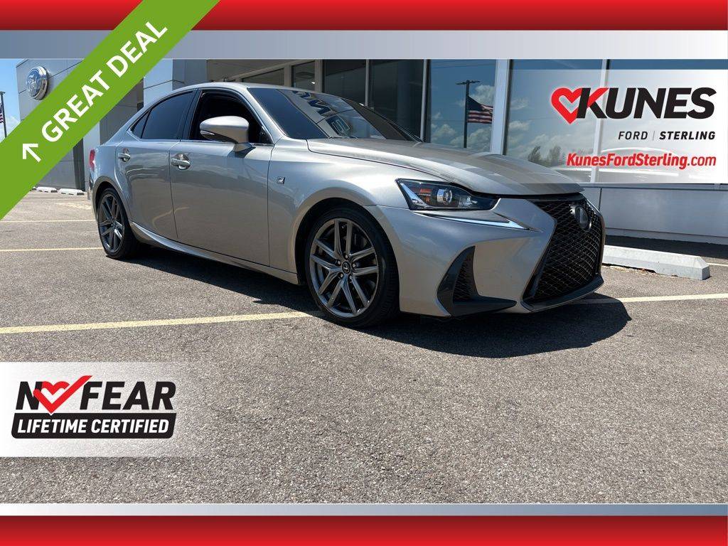 2017 Lexus IS IS 300 — Sedan — 78,465 mi — Sterling, IL
