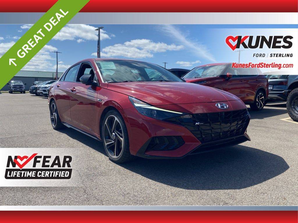 2023 Hyundai Elantra N Line — Sedan — 45,814 mi — Sterling, IL