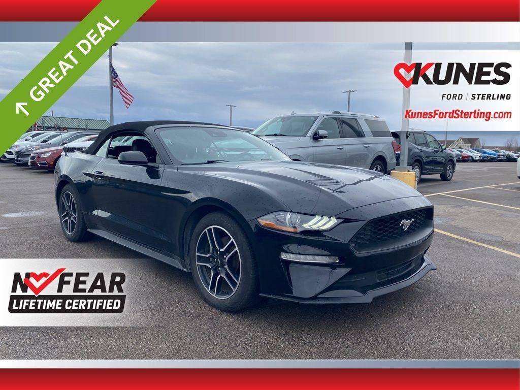 2022 Ford Mustang EcoBoost Premium — Convertible — 65,799 mi — Sterling, IL
