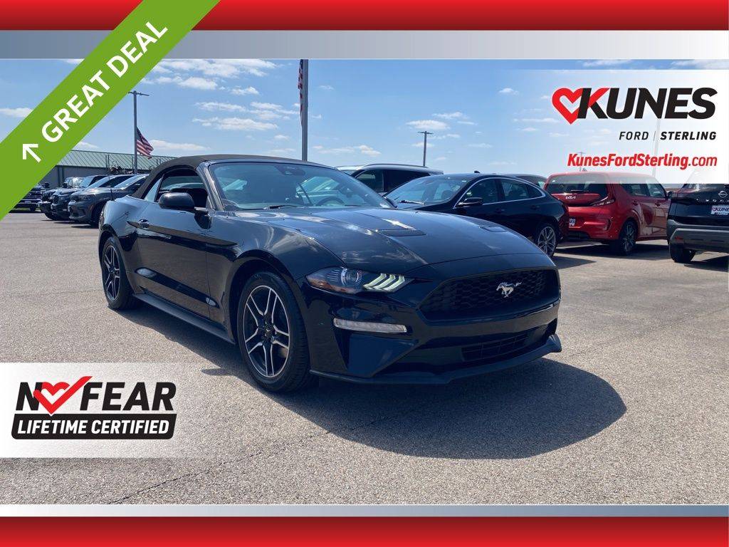 2022 Ford Mustang EcoBoost Premium — Convertible — 55,227 mi — Sterling, IL