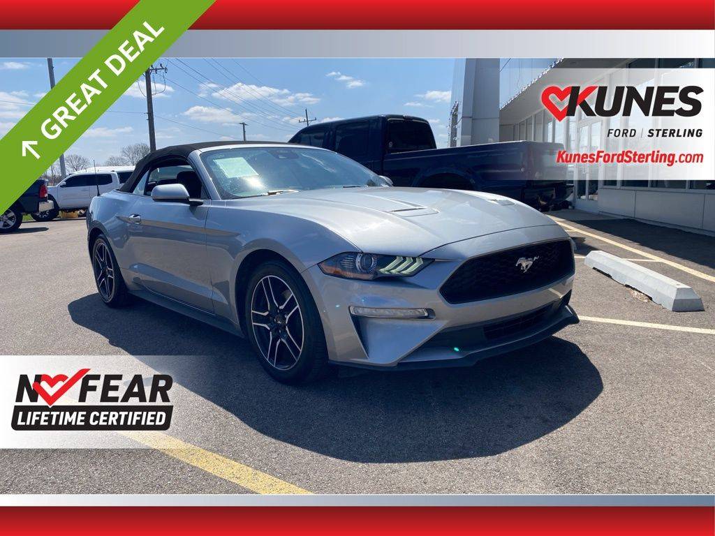 2022 Ford Mustang EcoBoost Premium — Convertible — 64,444 mi — Sterling, IL