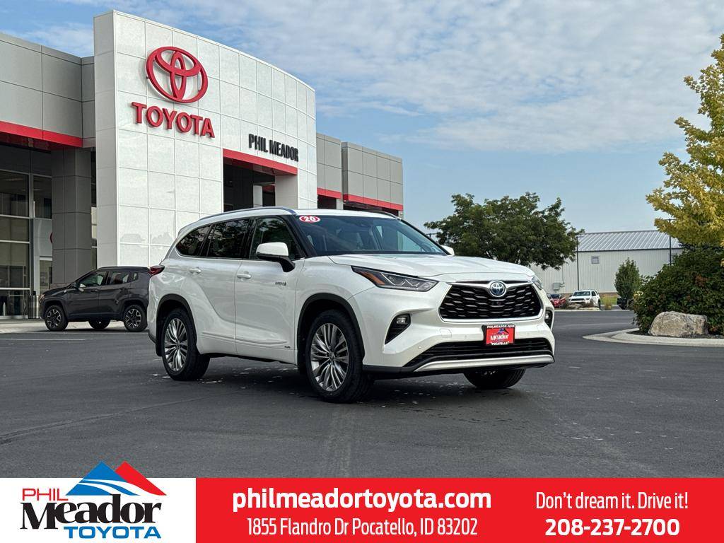 2020 Toyota Highlander Hybrid Limited Platinum — SUV — 121,417 mi — Pocatello, ID