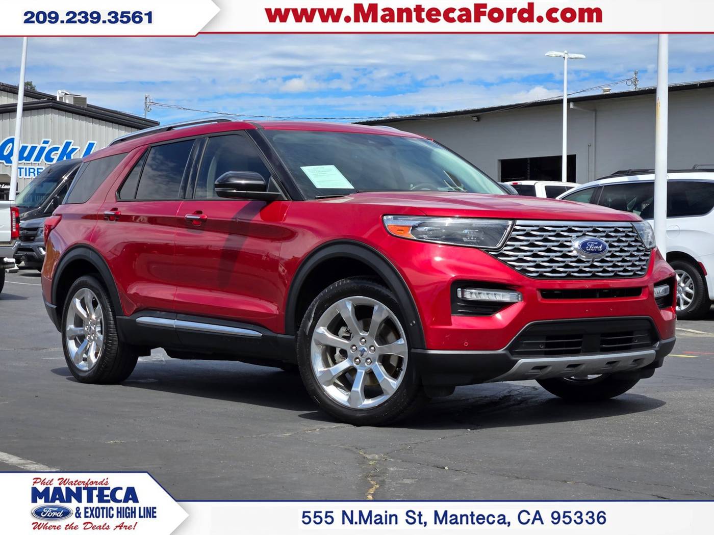 2020 Ford Explorer Platinum — SUV — 96,063 mi — Manteca, CA