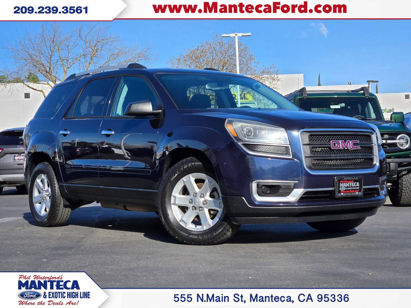 2015 GMC Acadia SLE — SUV — 97,823 mi — Manteca, CA