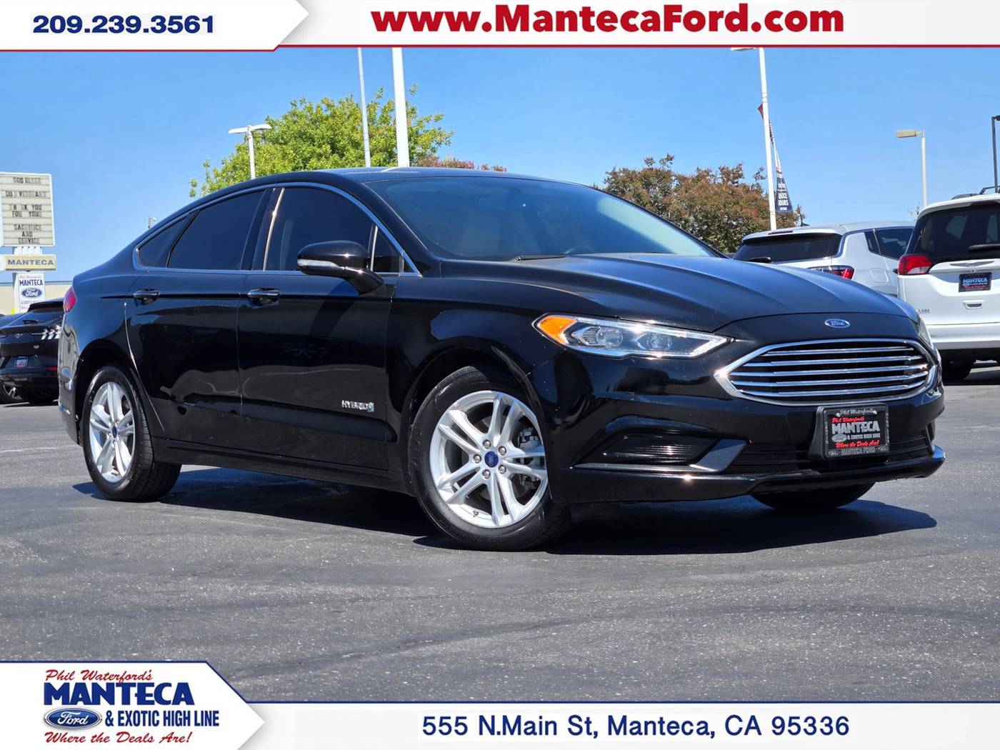 2018 Ford Fusion Hybrid SE — Sedan — 70,166 mi — Manteca, CA
