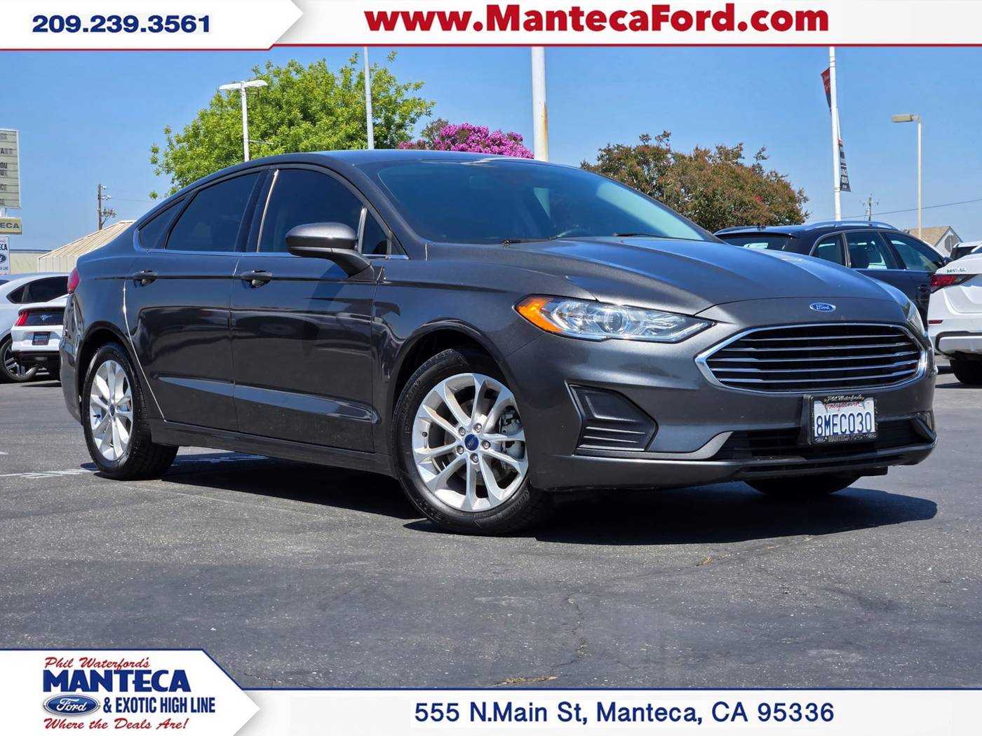 2019 Ford Fusion SE — Sedan — 82,647 mi — Manteca, CA