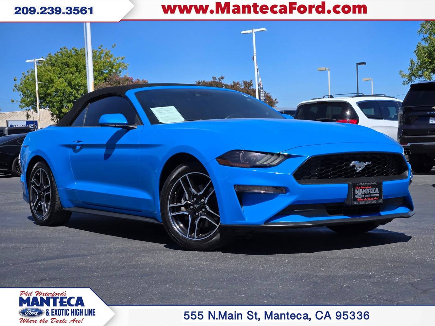 2022 Ford Mustang EcoBoost Premium — Convertible — 77,771 mi — Manteca, CA