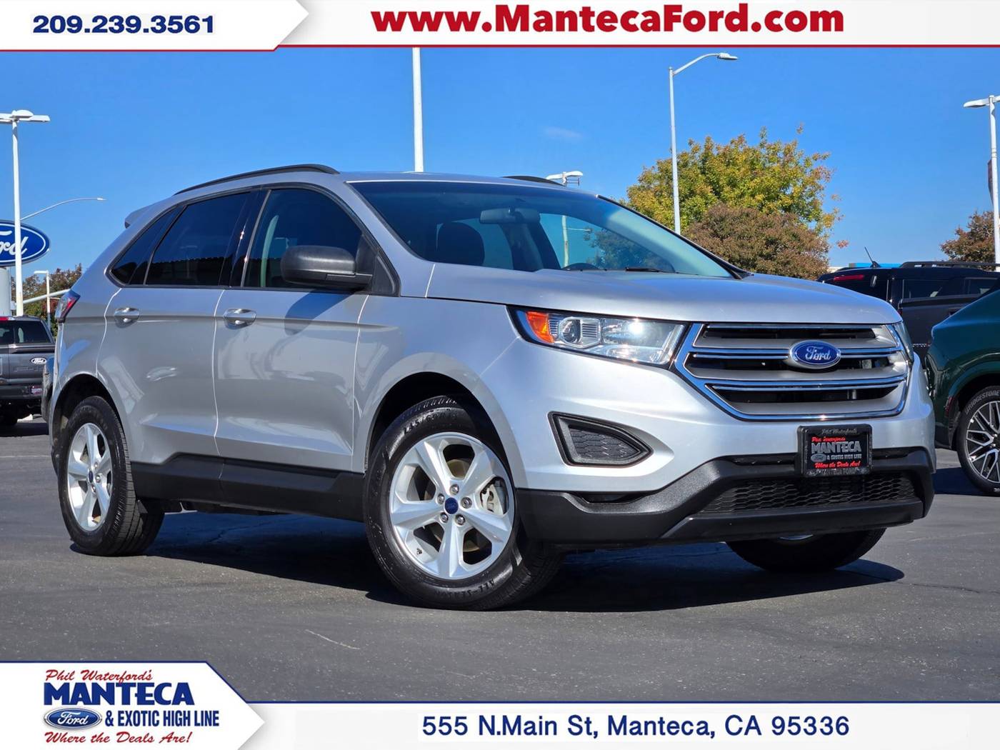 2015 Ford Edge SE — SUV — 57,975 mi — Manteca, CA