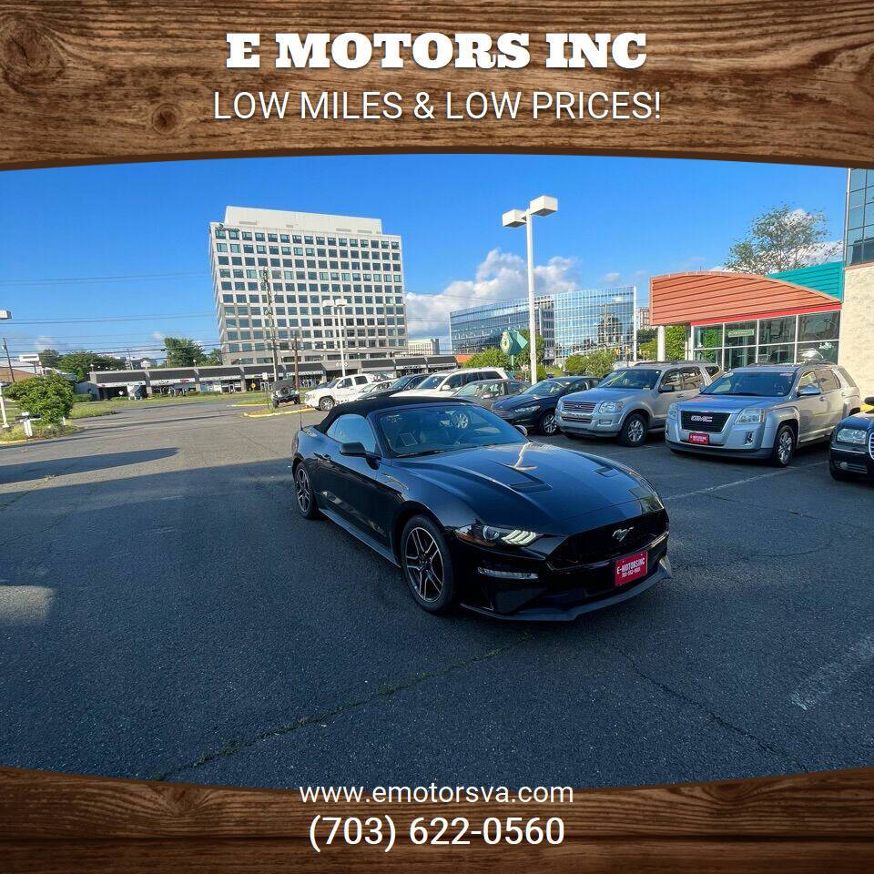 2018 Ford Mustang EcoBoost Premium — Convertible — 75,000 mi — Vienna, VA