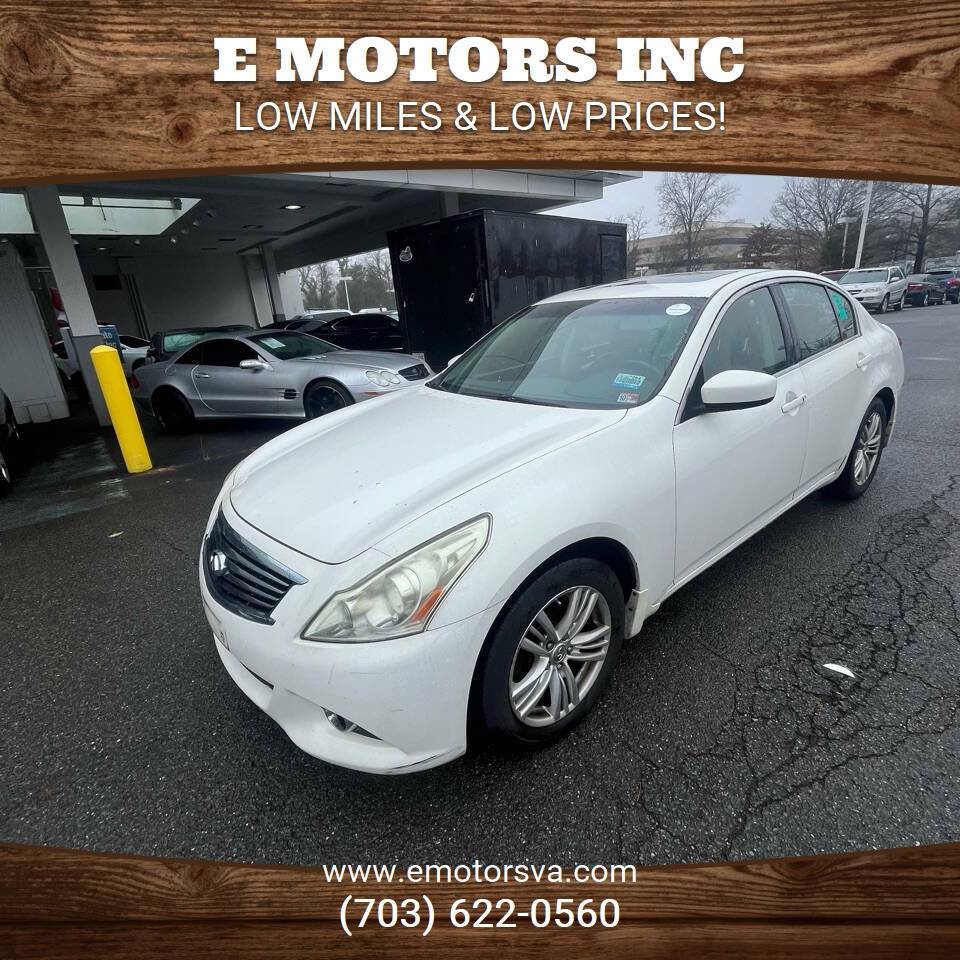 2011 INFINITI G G25x — Sedan — 119,000 mi — Vienna, VA