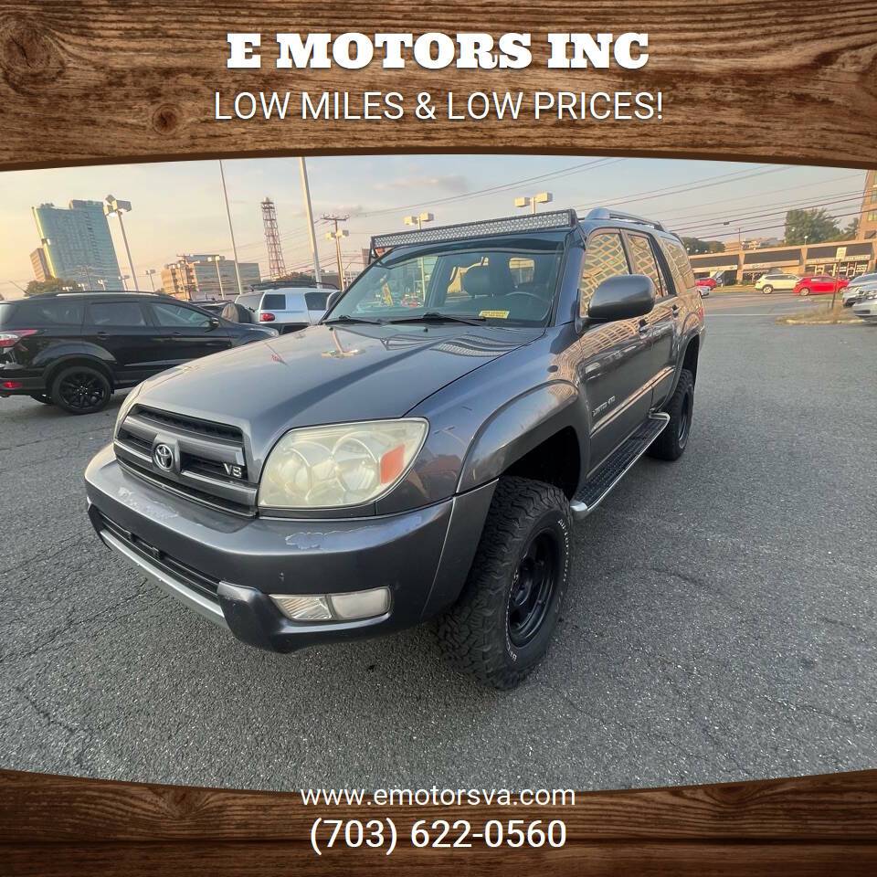 2003 Toyota 4Runner Limited — SUV — 146,000 mi — Vienna, VA
