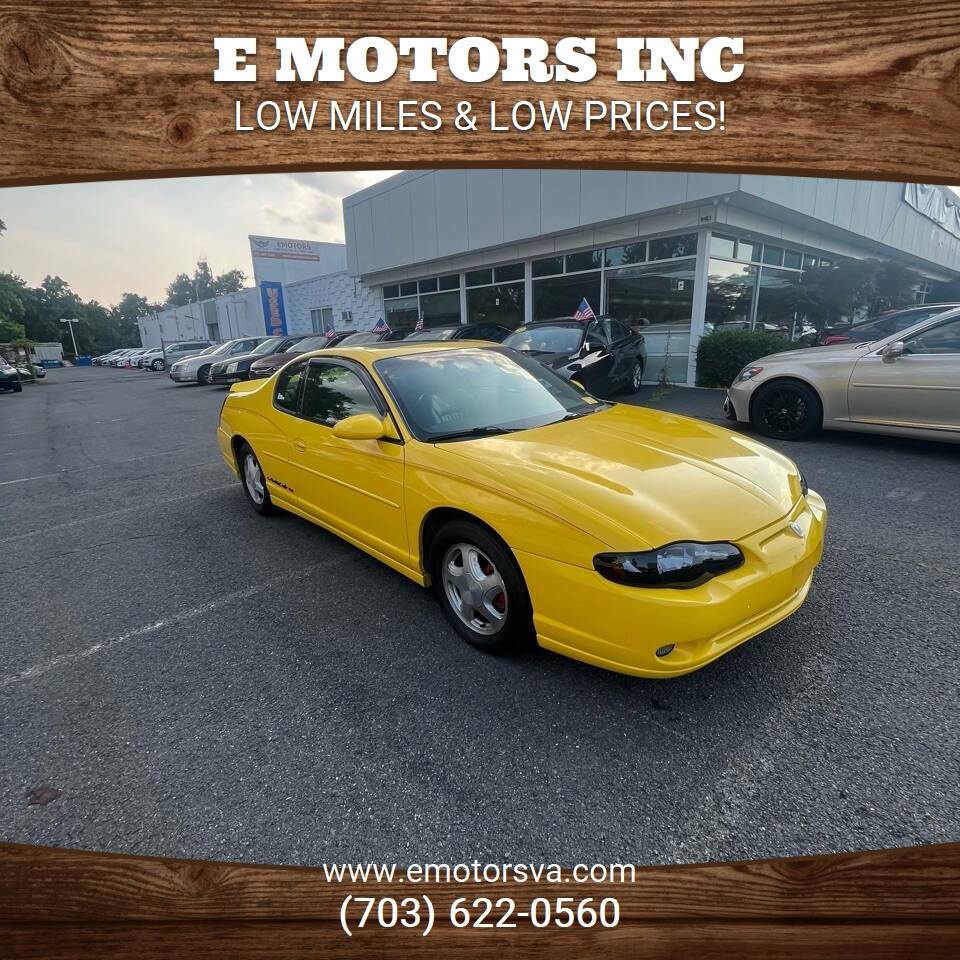 2002 Chevrolet Monte Carlo SS — Coupe — 126,000 mi — Vienna, VA