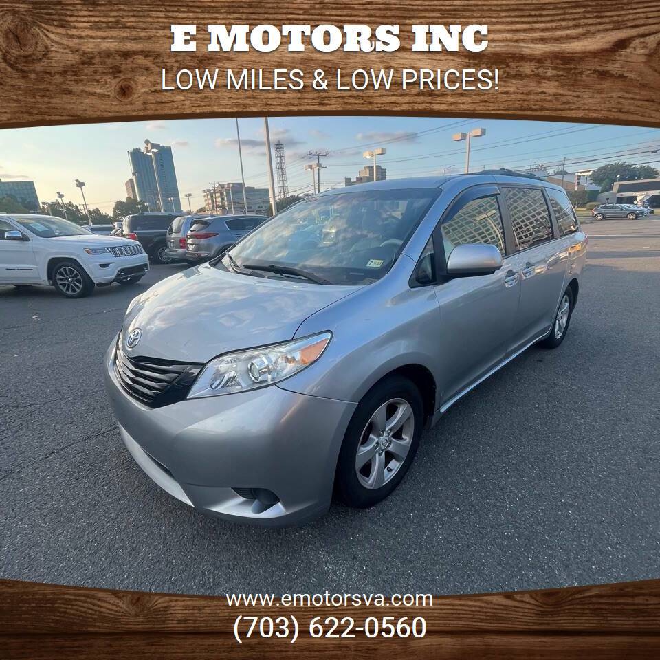 2011 Toyota Sienna LE — Minivan — 108,000 mi — Vienna, VA