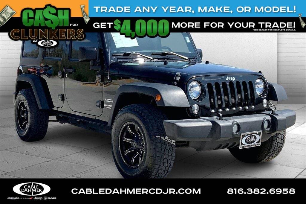 2015 Jeep Wrangler Sport — SUV — 101,927 mi — Kansas City, MO