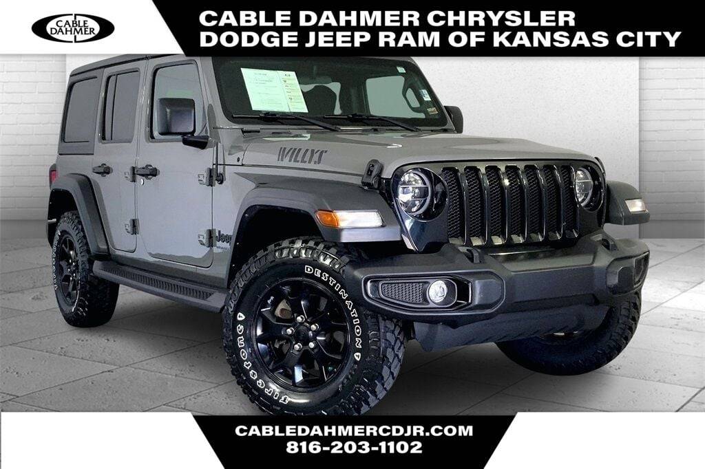 2021 Jeep Wrangler Willys — SUV — 50,628 mi — Kansas City, MO