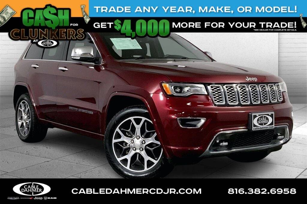 2020 Jeep Grand Cherokee Overland — SUV — 41,262 mi — Kansas City, MO