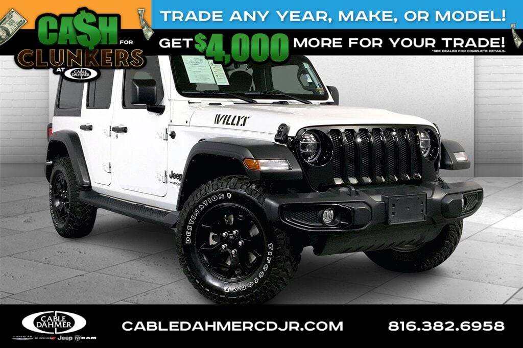 2022 Jeep Wrangler Willys — SUV — 28,054 mi — Kansas City, MO