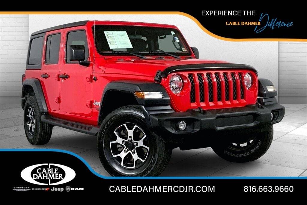 2020 Jeep Wrangler Sport S — SUV — 71,362 mi — Kansas City, MO