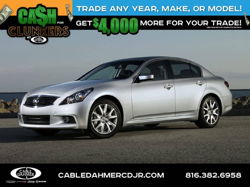 2013 INFINITI G G37x — Sedan — 111,000 mi — Kansas City, MO