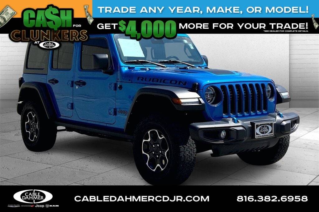 2022 Jeep Wrangler Rubicon 4xe — SUV — 41,428 mi — Kansas City, MO