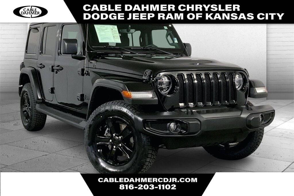 2021 Jeep Wrangler Sahara Altitude — SUV — 52,715 mi — Kansas City, MO