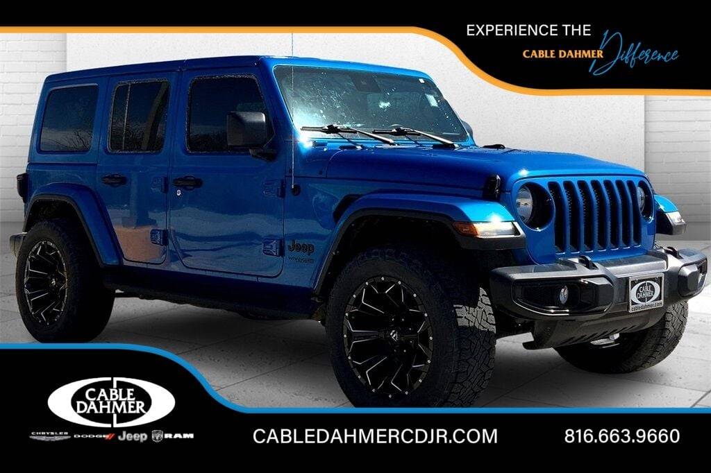 2021 Jeep Wrangler Sahara Altitude — SUV — 41,828 mi — Kansas City, MO
