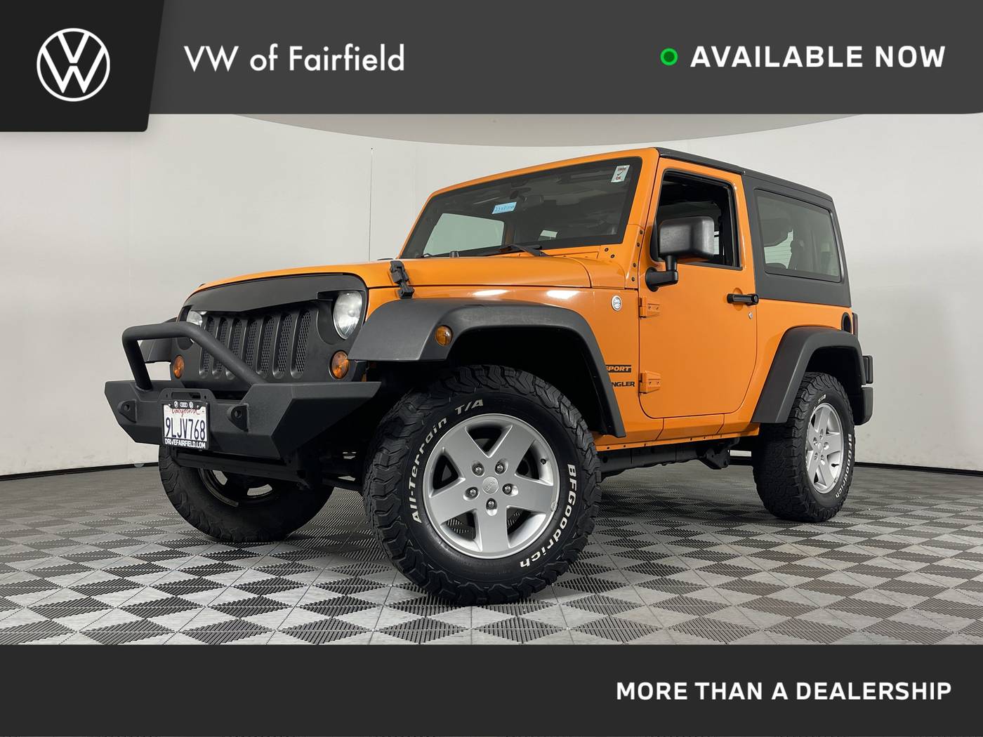 2012 Jeep Wrangler Sport — SUV — 114,419 mi — Fairfield, CA