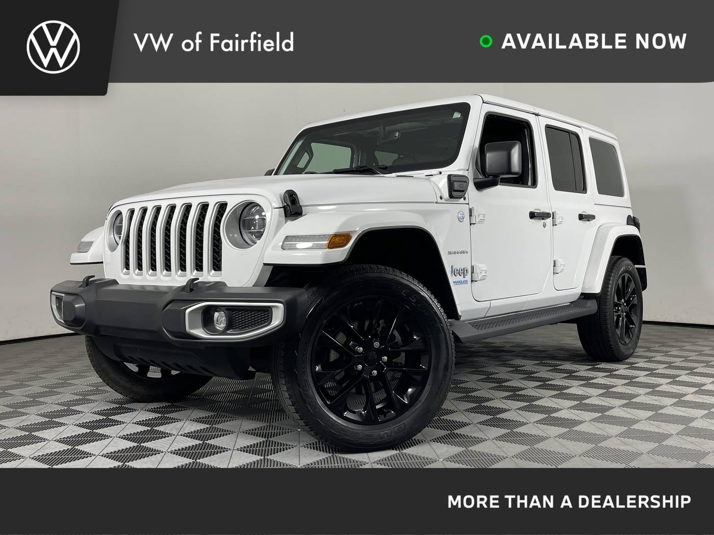 2021 Jeep Wrangler Sahara 4xe — SUV — 34,220 mi — Fairfield, CA