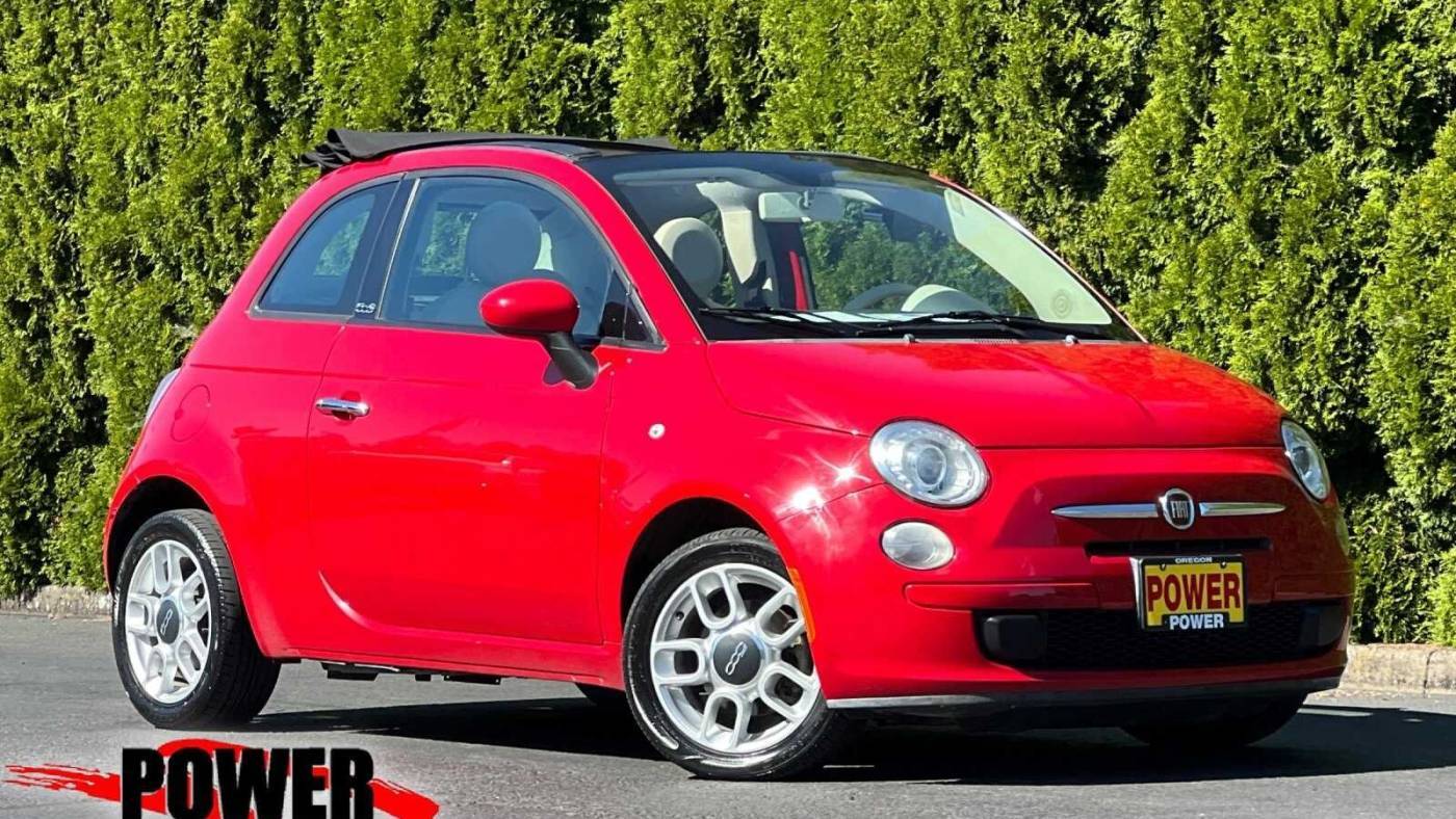 2012 FIAT 500 Pop — Convertible — 114,783 mi — Sublimity, OR