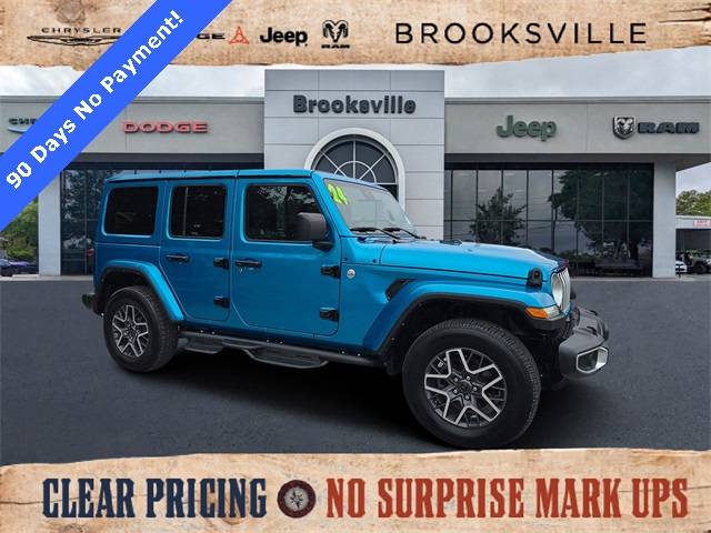 2024 Jeep Wrangler Sahara — SUV — 35,504 mi — Brooksville, FL