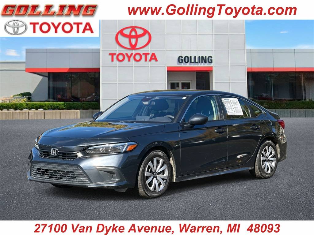 2022 Honda Civic LX — Sedan — 54,098 mi — Warren, MI