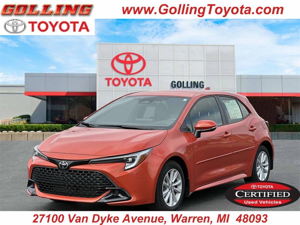2023 Toyota Corolla Hatchback SE — Hatchback — 14,462 mi — Warren, MI