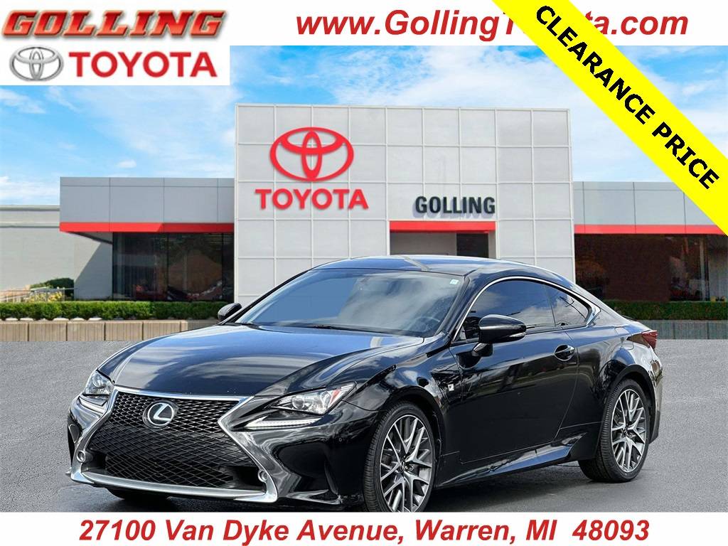 2015 Lexus RC RC 350 — Coupe — 116,300 mi — Warren, MI