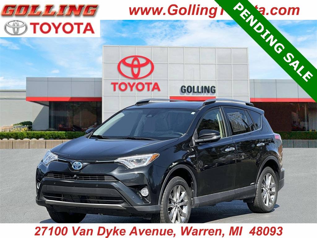 2017 Toyota RAV4 Hybrid Limited — SUV — 94,689 mi — Warren, MI
