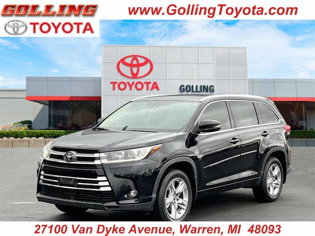 2019 Toyota Highlander Limited — SUV — 123,064 mi — Warren, MI