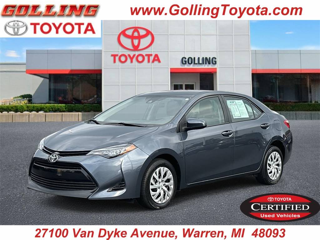 2018 Toyota Corolla LE — Sedan — 65,472 mi — Warren, MI