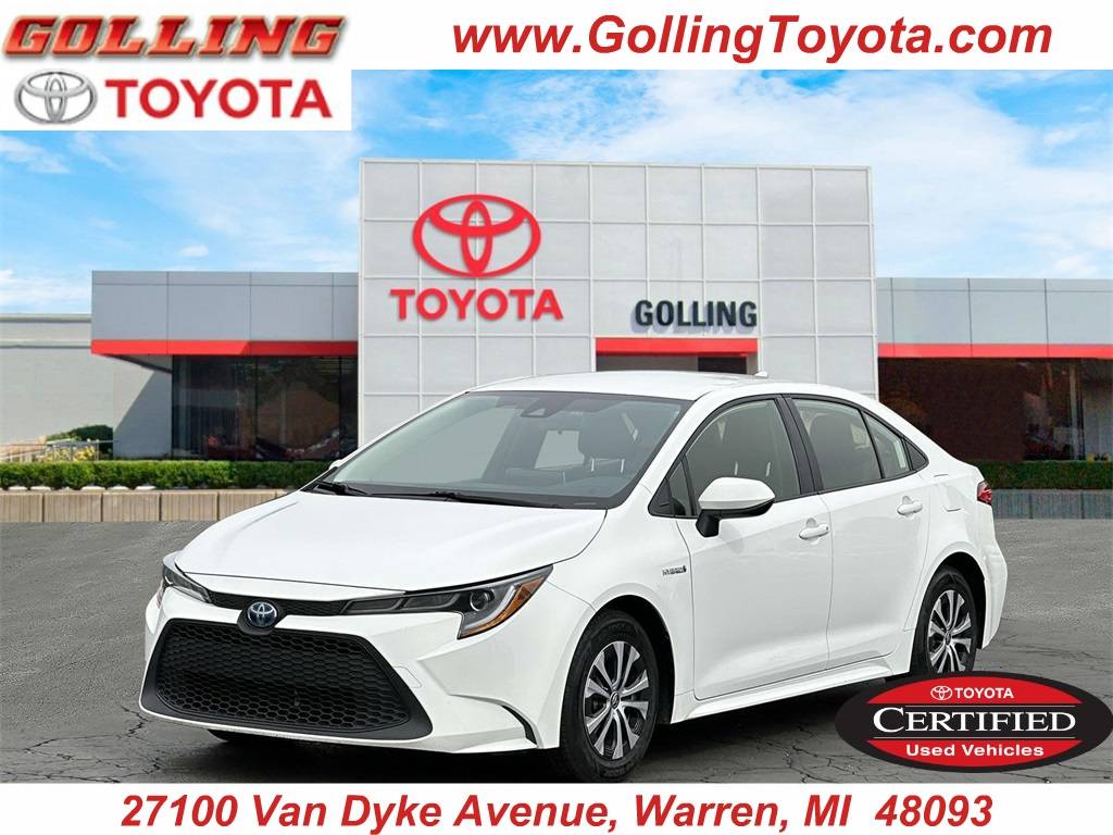 2021 Toyota Corolla Hybrid LE — Sedan — 63,071 mi — Warren, MI