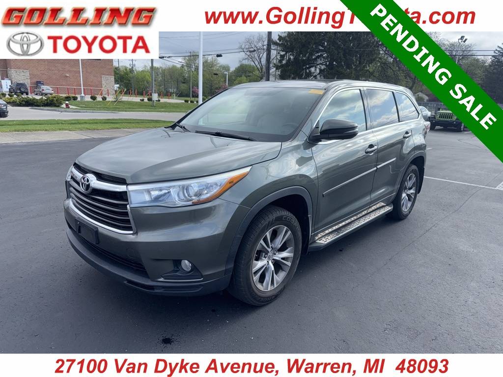 2015 Toyota Highlander LE Plus — SUV — 130,516 mi — Warren, MI
