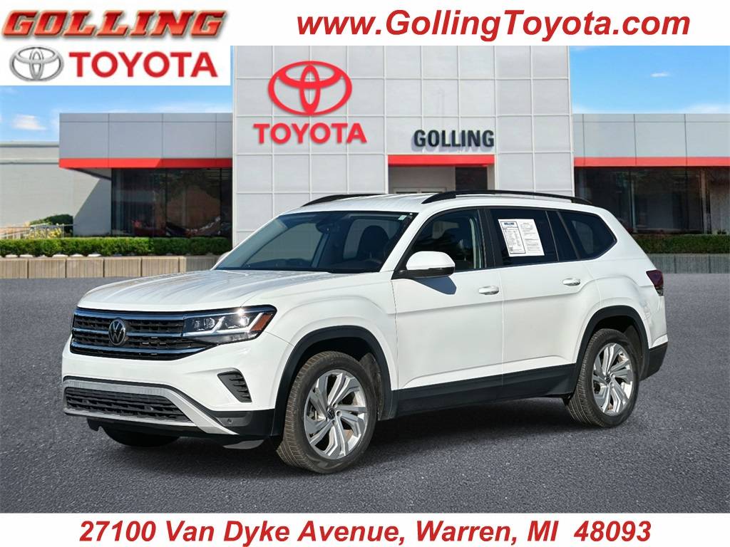 2021 Volkswagen Atlas SE with Technology — SUV — 73,280 mi — Warren, MI